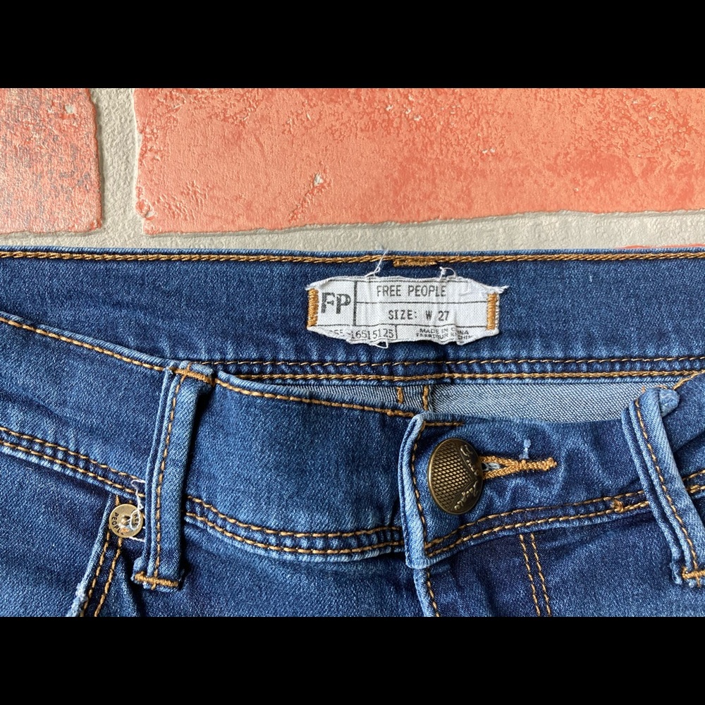 Free people crop jeans DONATING SOON - Picture 4 of 10